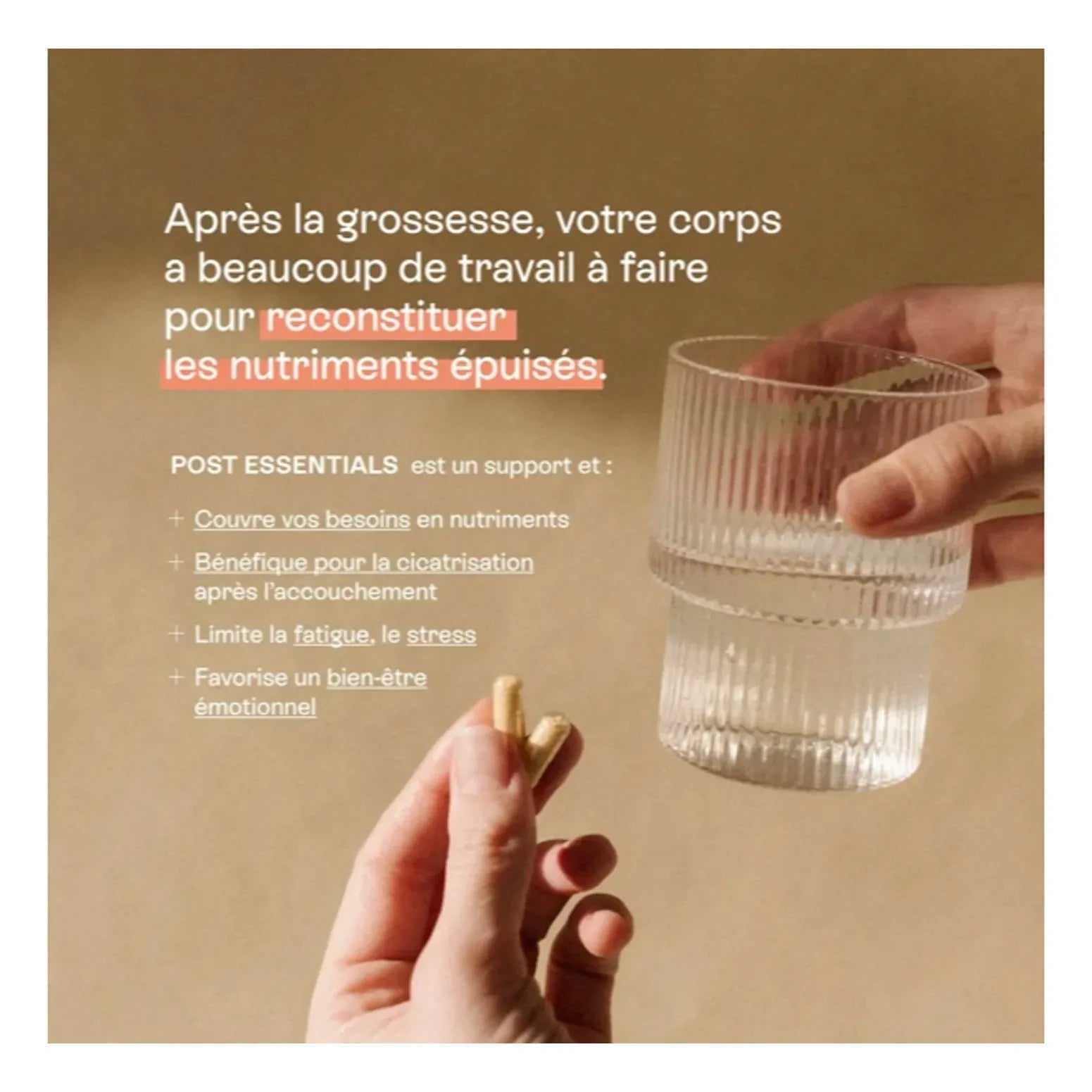 Jolly Mama - Post Essentials dietary supplements - 60 capsules