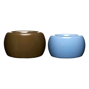 Hübsch - Maru pot mats - Set of 2 | Blue