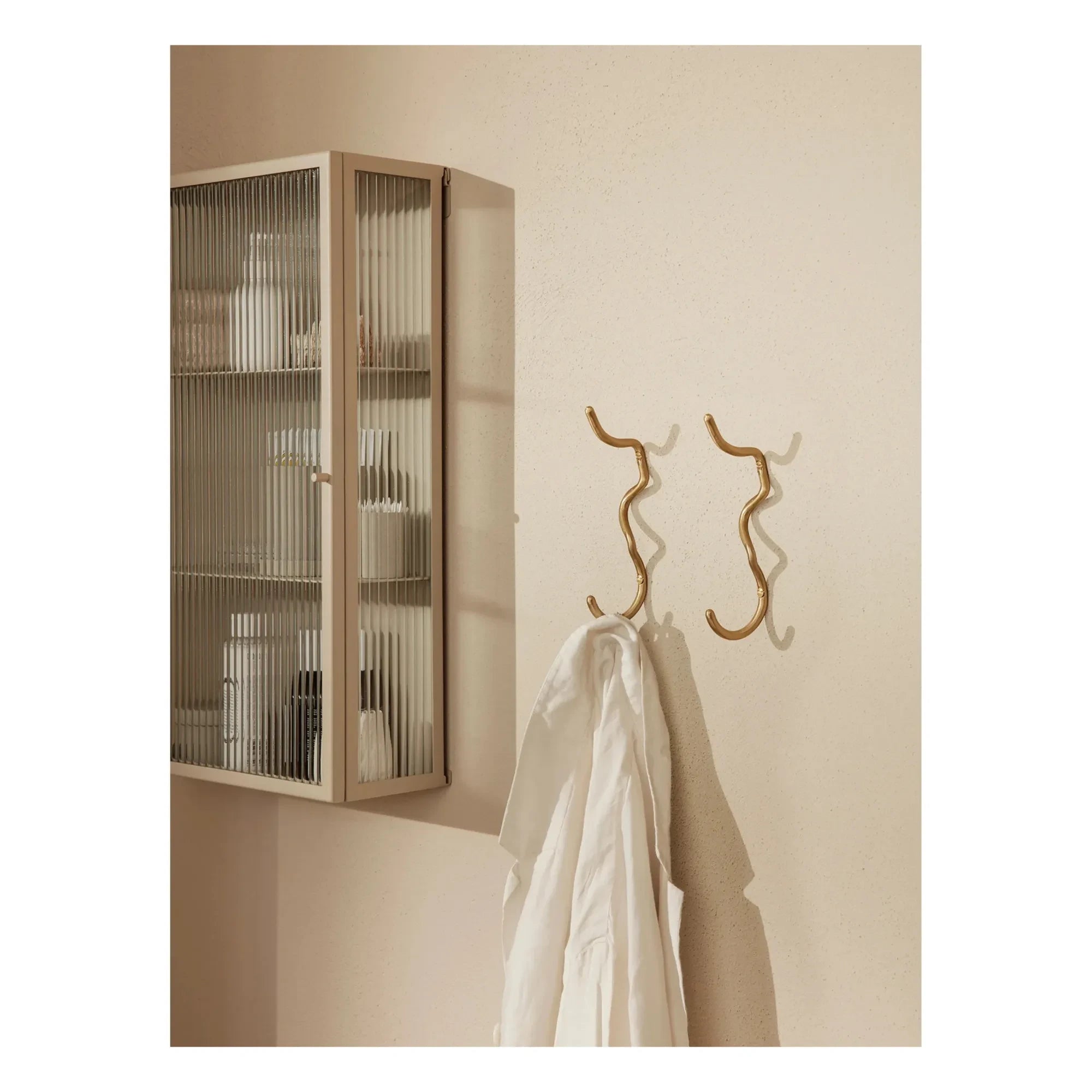 Ferm Living - Curvature Duvar Askısı | Pirinç