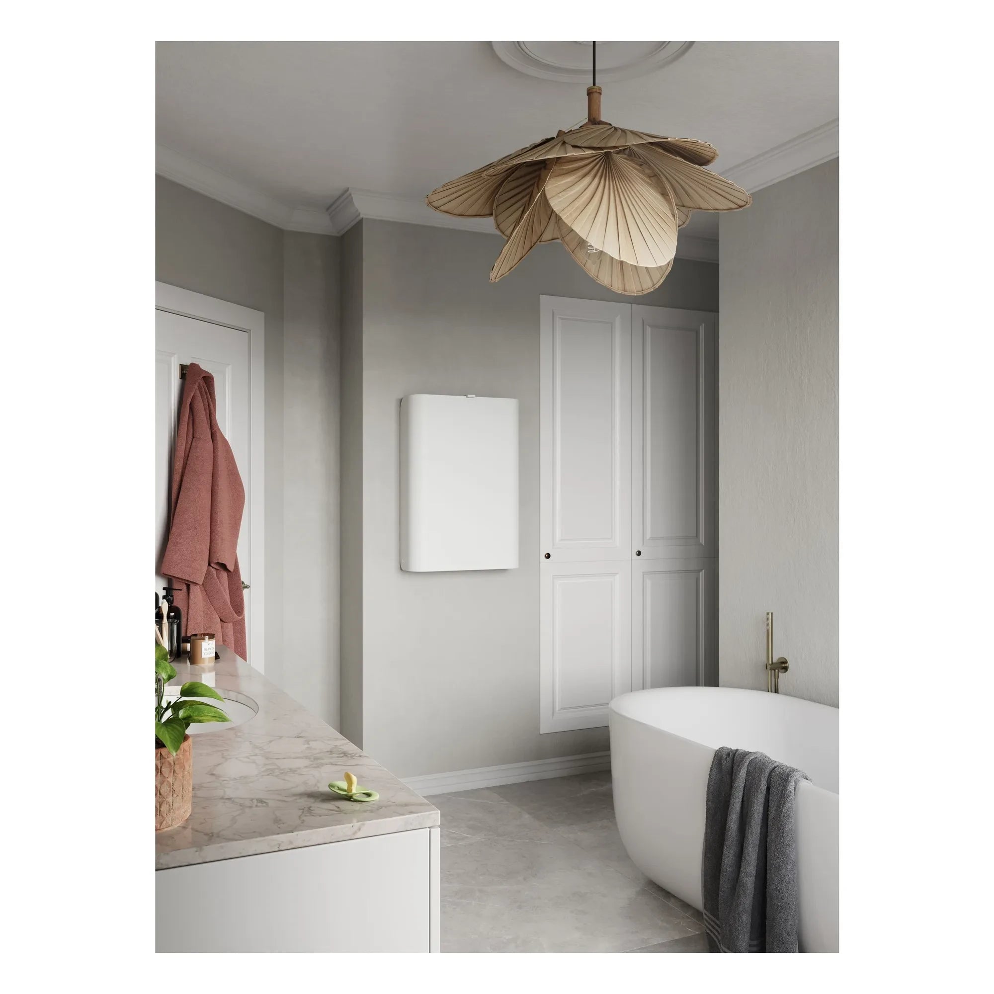 Sebra - Wall-mounted Changing Table | White