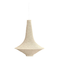 Hamimi - Wahad Crochet Pendant | Beige