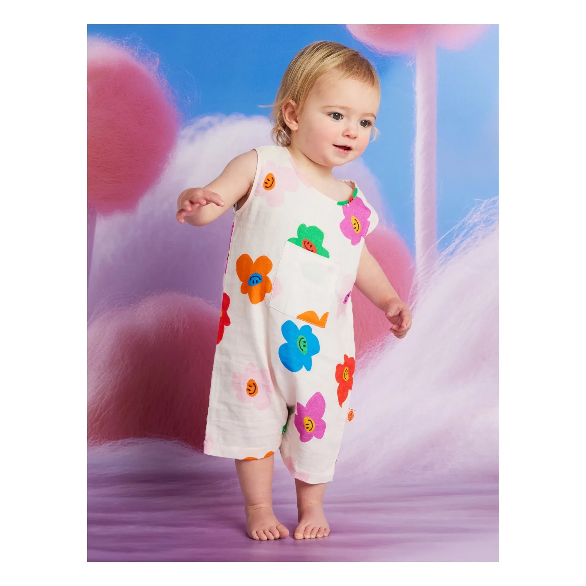Halcyon Nights - Floral Jumpsuit | Ivory