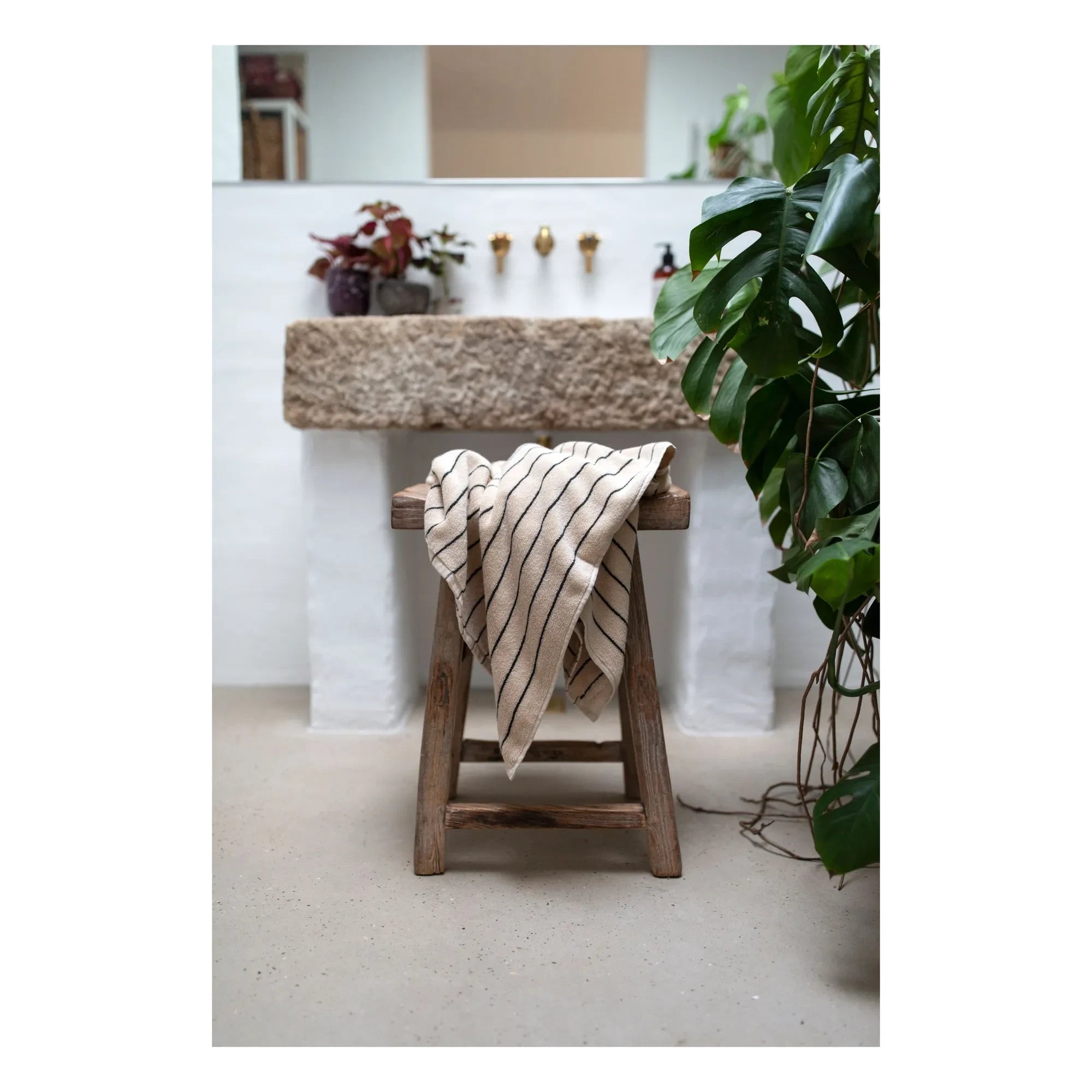 Bongusta - Naram Bath Towel | Ecru