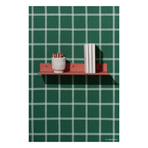 Nobodinoz - Vibes Wall Shelf 50x16 cm | Terracotta