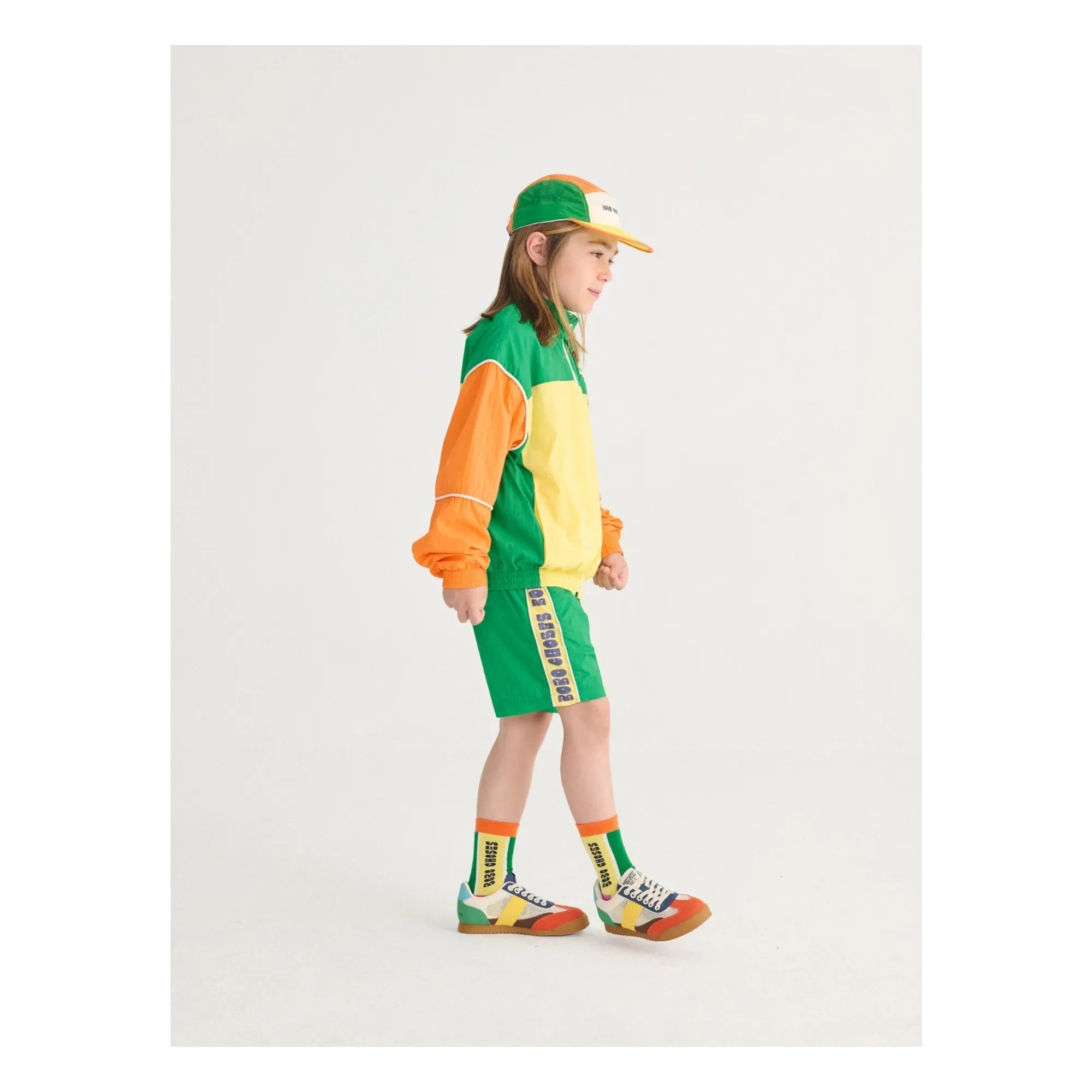 Bobo Choses - Color Block Hat | Orange