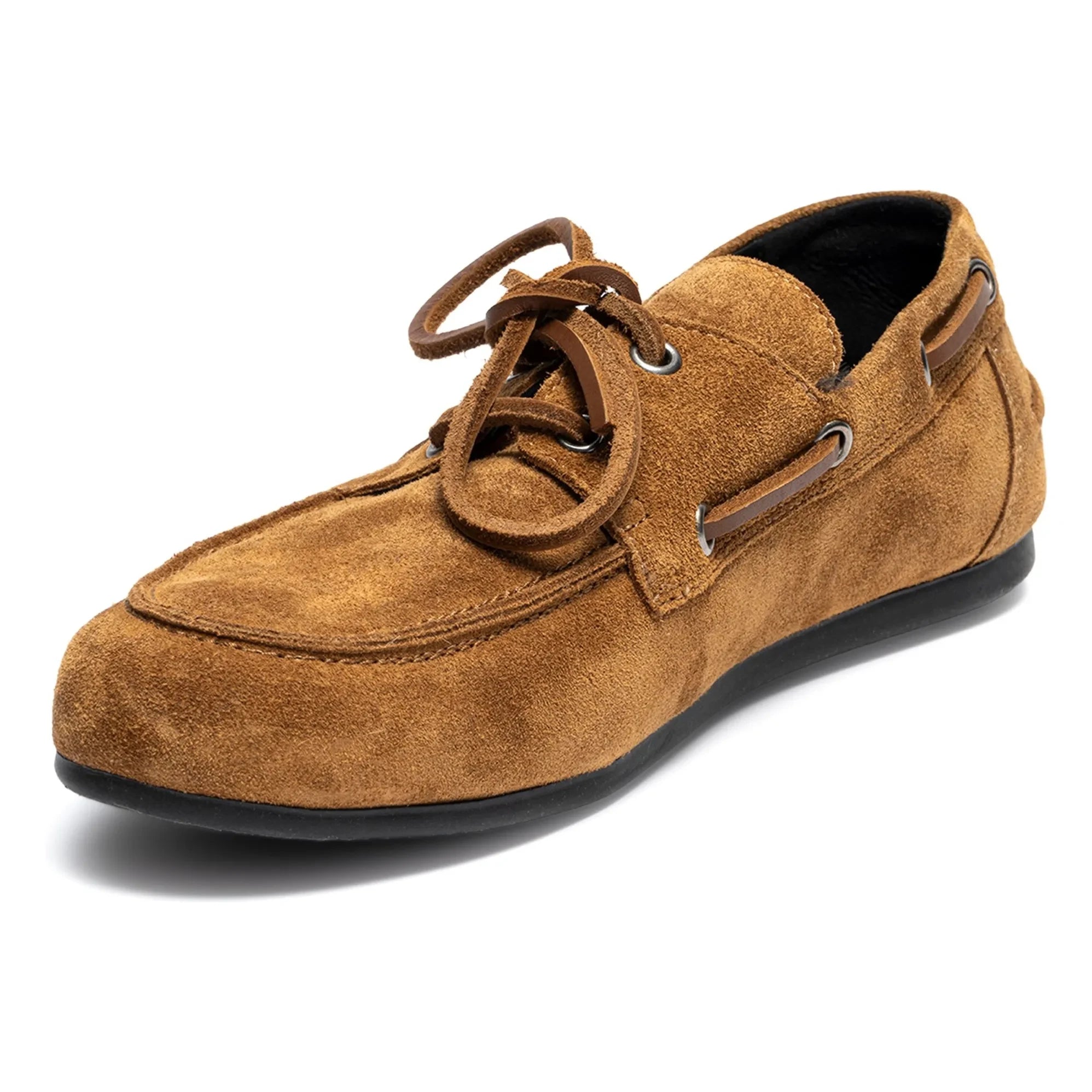 Odare - Leo Sensory Boat Shoes | Camel