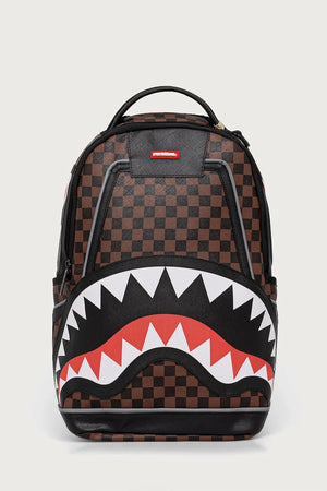 Sprayground - Brown Shark Backpack in Paris 910B7409NSZ
