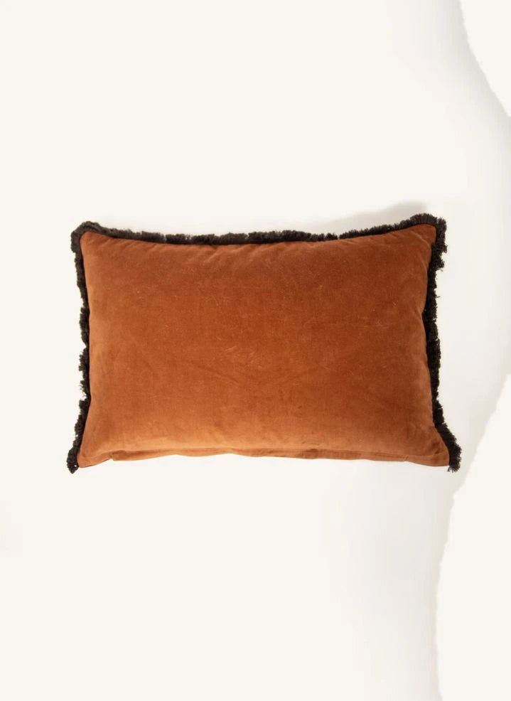 Olsson & Jensen - Dotty Velvet Pillowcase | Rust