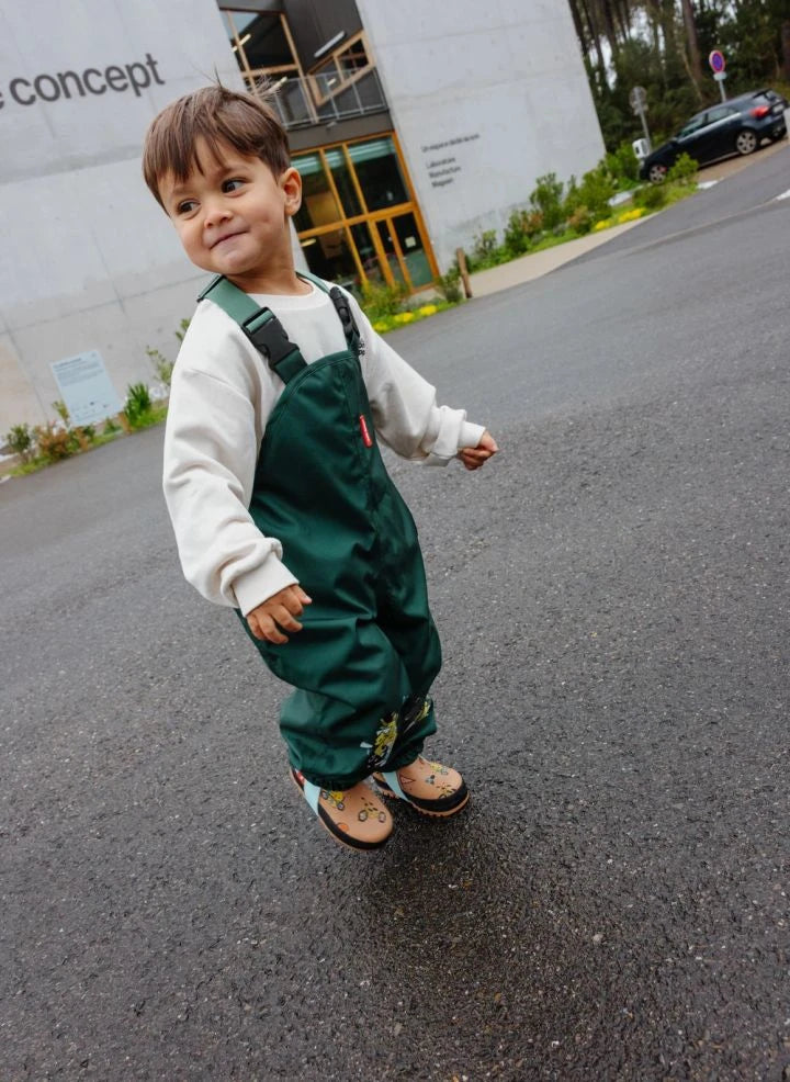 Hello Hossy - Captain Rain Overalls | Chrome Green