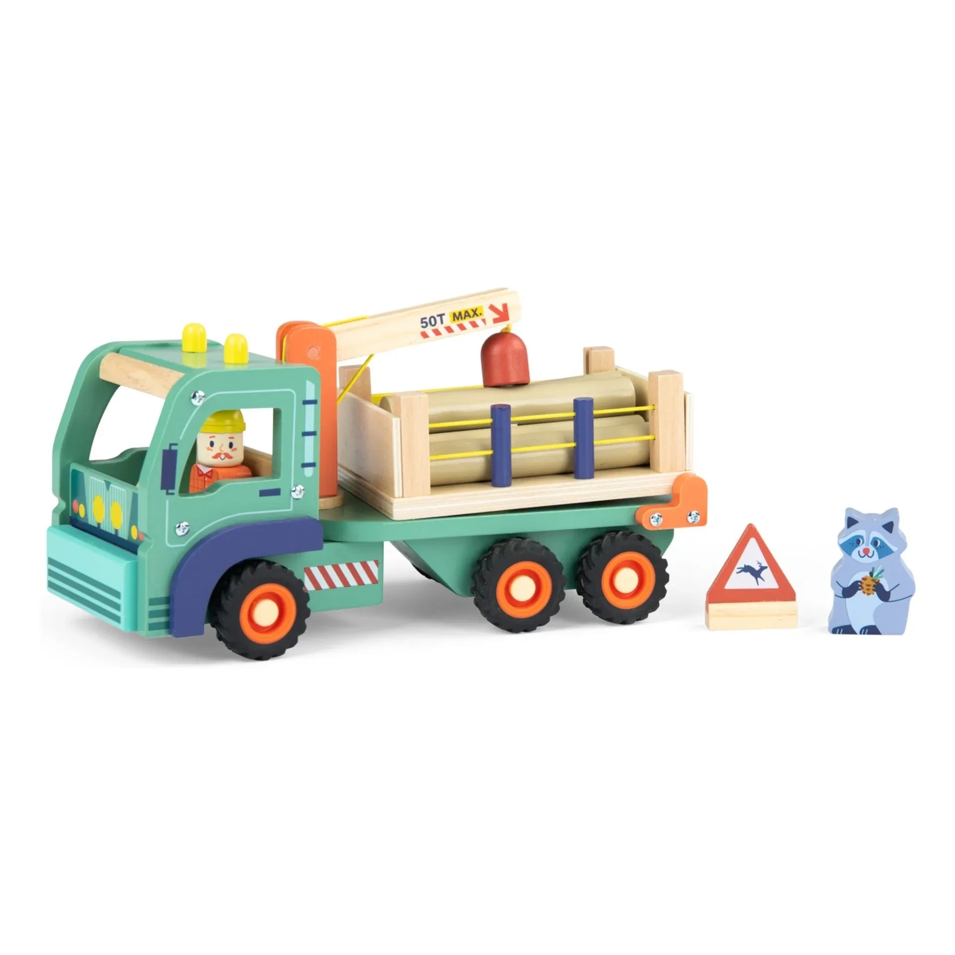 Moulin Roty - Forest Truck and Accessories | Green