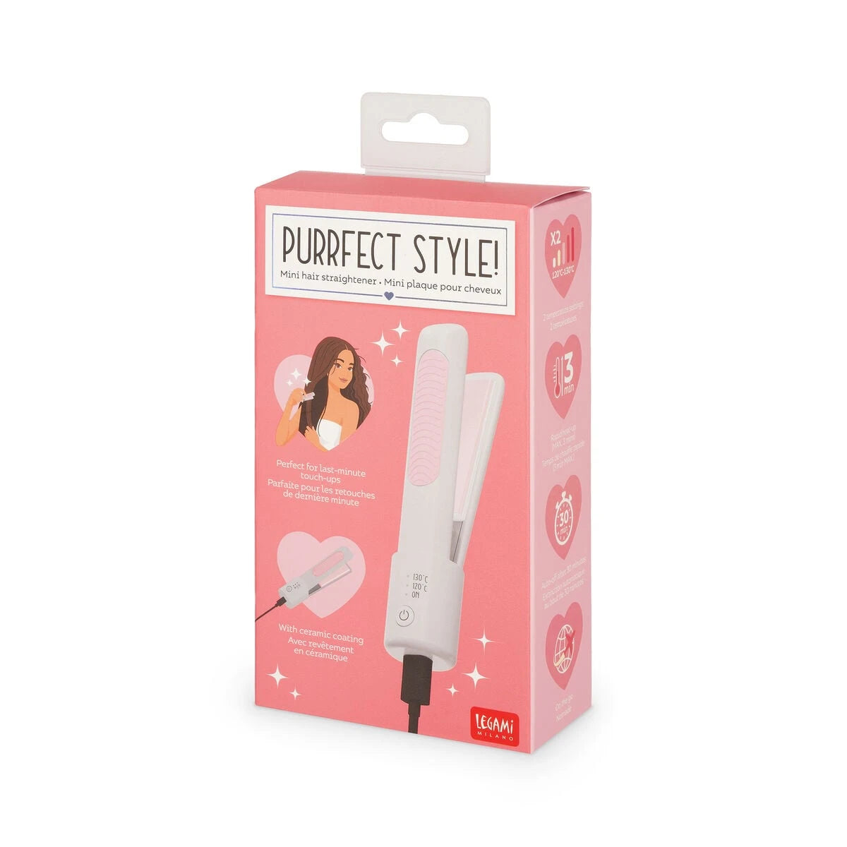 Legami - Mini Hair Straightener