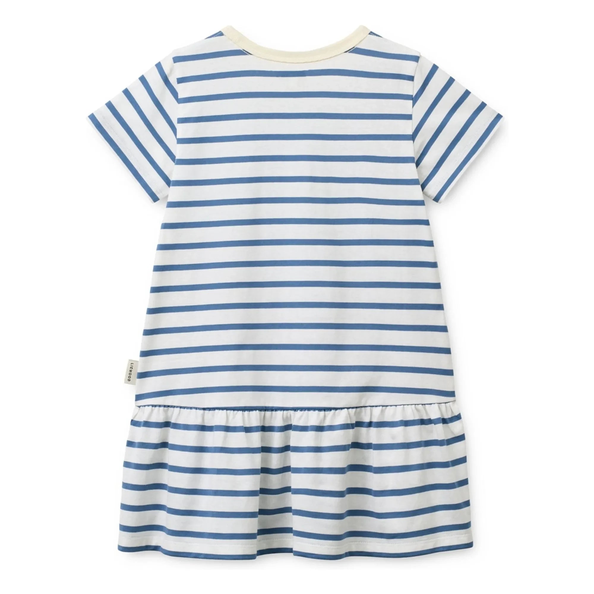 Liewood - Madden Striped Organic Cotton Dress | Blue