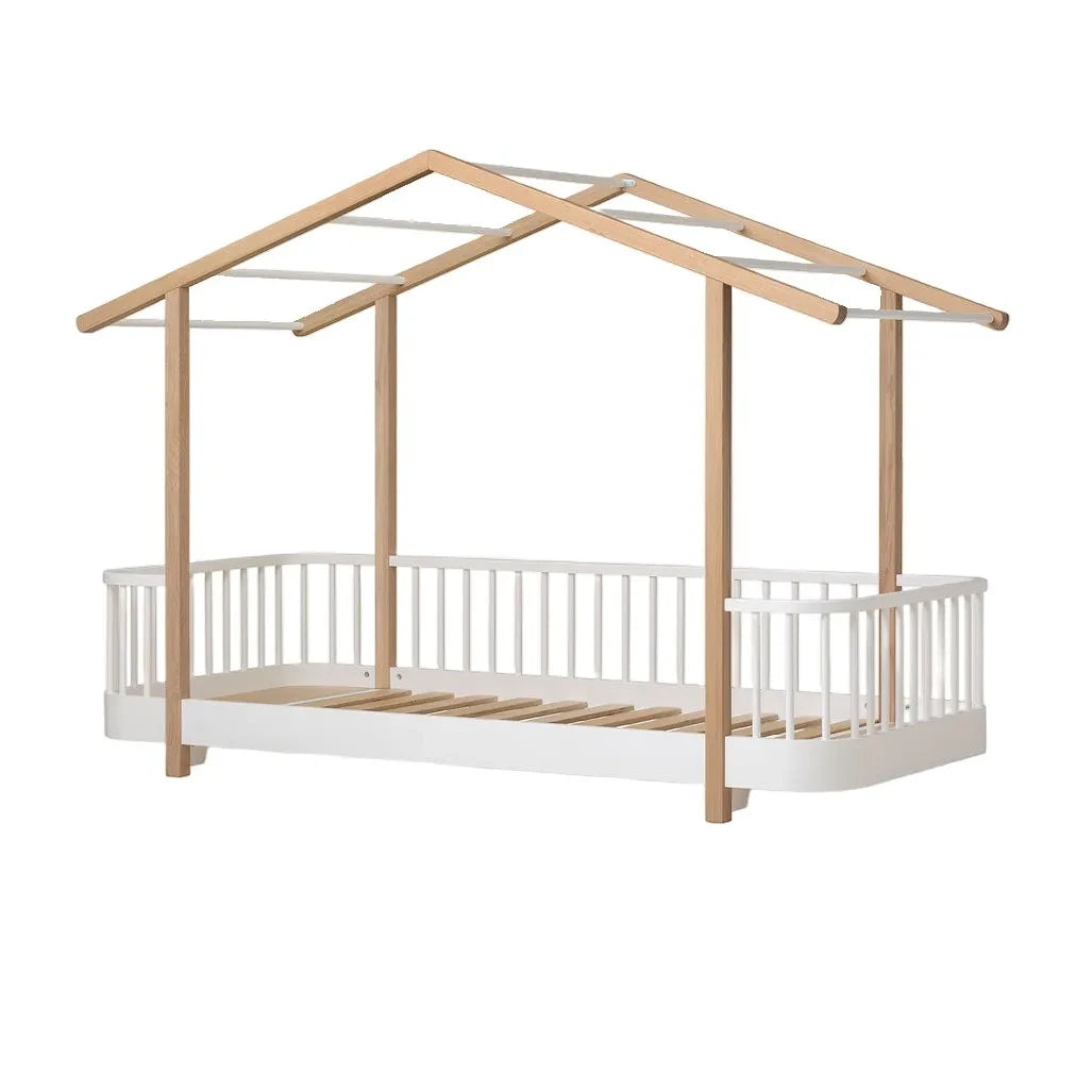Oliver Furniture - Wood Mini+ kabin dönüşüm kiti, junior kit dahil | Beyaz