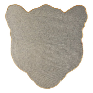 Doing Goods - Himani Leopard Head Rug | Brown