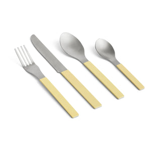 Hay - 4-Piece Cutlery Set, Muller Van Severen - 4-Piece Set | Yellow