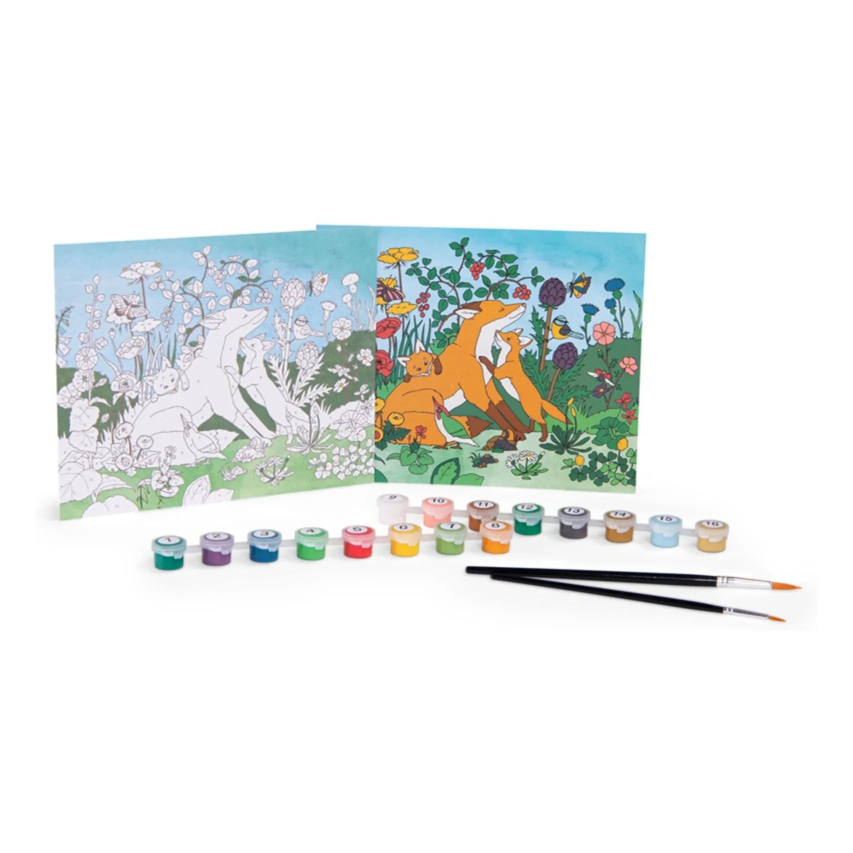 Moulin Roty - Numbered Coloring Gardener