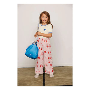 Mini Rodini - Organic Cotton Mesh T-shirt | Ecru