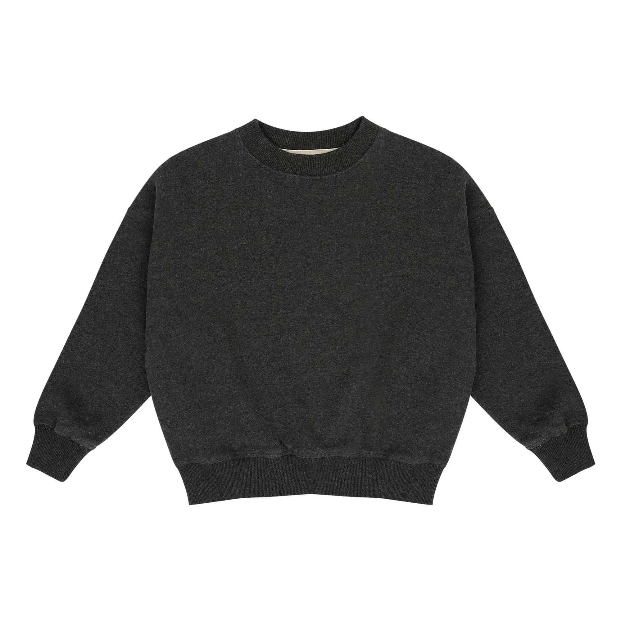 Jenest - Bird NR 1 organik pamuk sweatshirt | Koyu gri