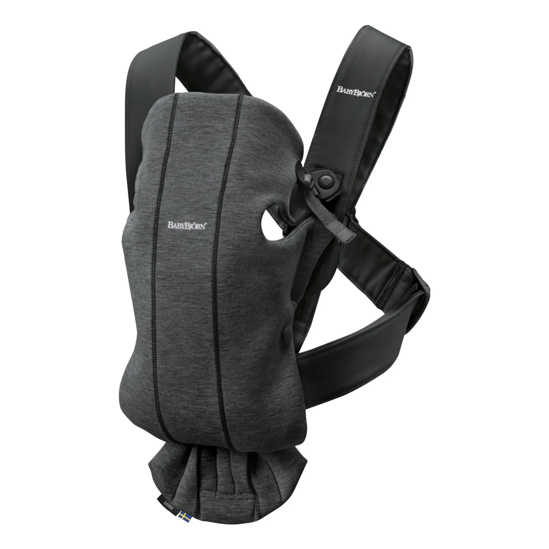 BabyBjörn - Mini 3D Jersey Baby Carrier | Dark Gray