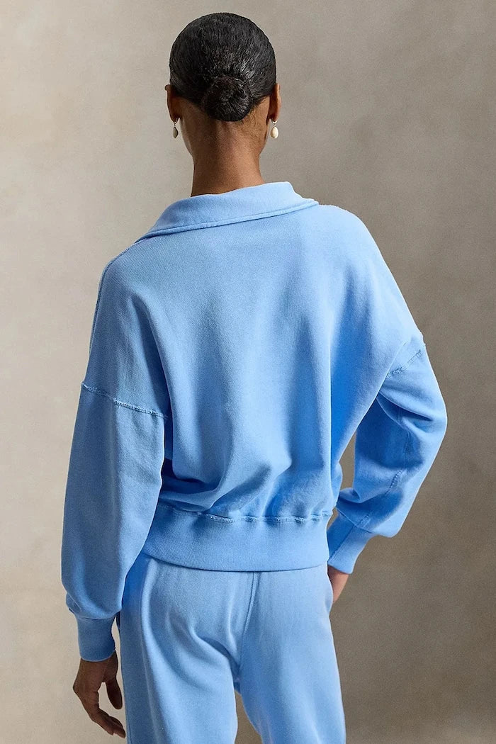 Polo Ralph Lauren women's cotton zip-up sweatshirt