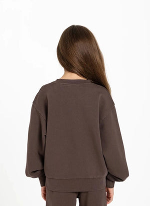 Finger in the nose - Alma Sweatshirt | Brown