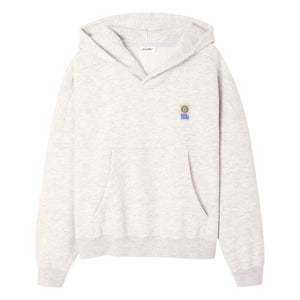American Vintage - Baptown Kapüşonlu Sweatshirt | Gri Melanj