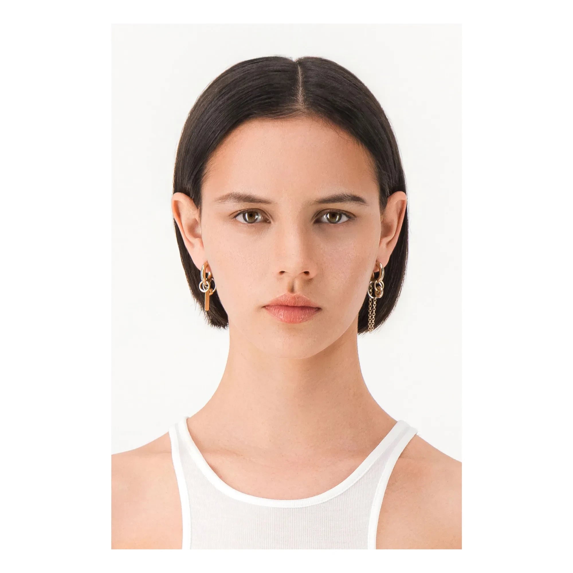 Justine Clenquet - Irvin Earrings | Gold/Silver