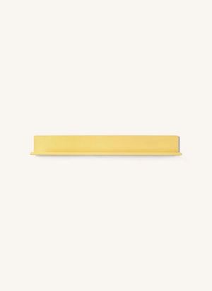 Mustard Made - Ledge Metal Wall Shelf | Pale Yellow