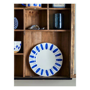 Bloomingville - Linora dessert plates - Set of 3 | Blue