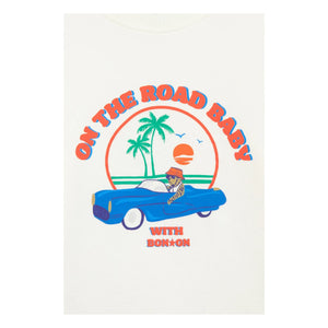 Bonton - Sweat Smile On The Road Molleton | Ekru
