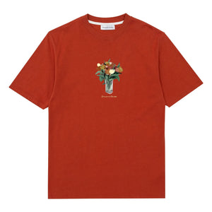 Edmmond Studios - Lush Cotton T-Shirt | Red Ochre