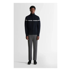 Fusalp - Wengen Fiz II Merino Wool Zip Sweat Top | Navy