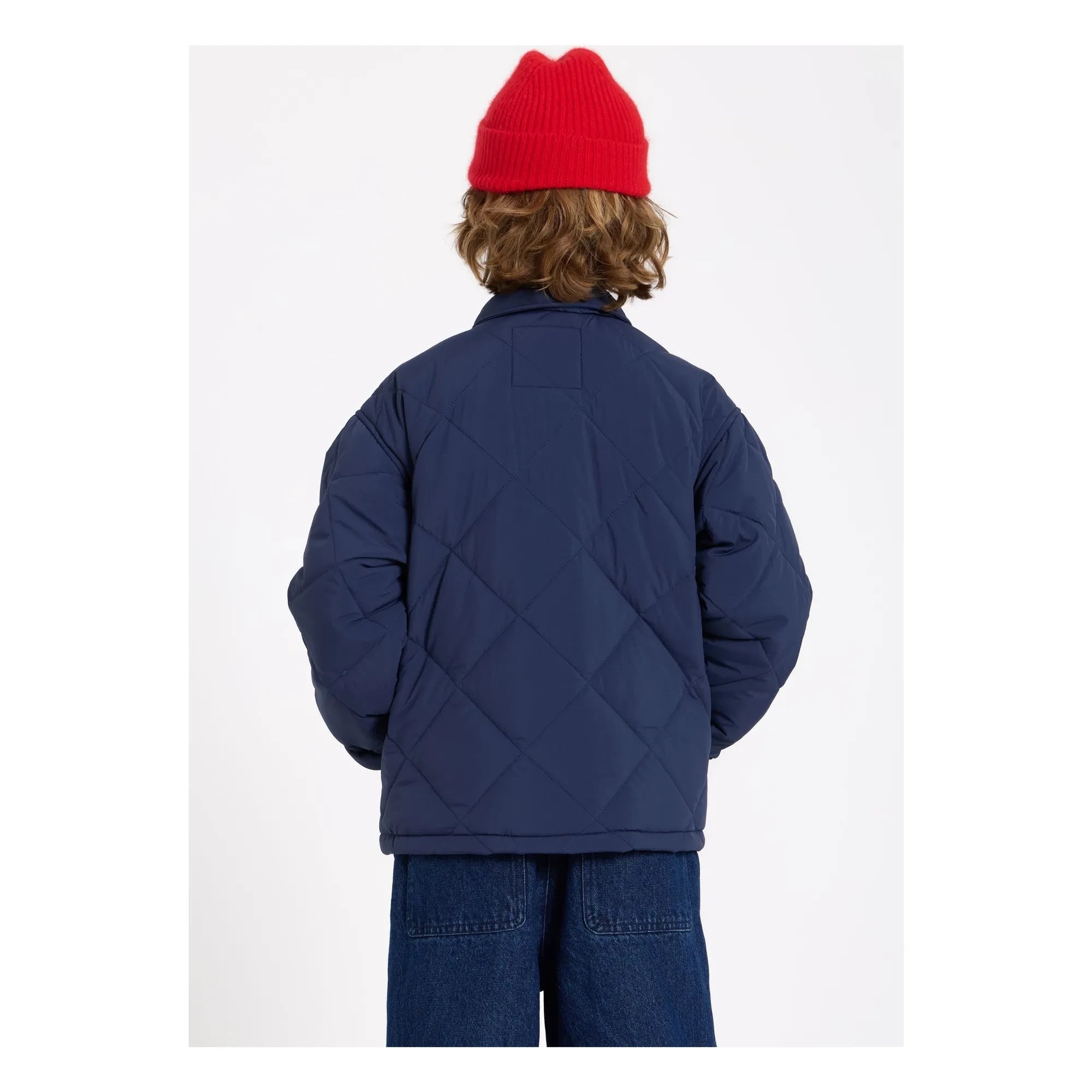 Smallable Kid - Sonny Quilted Jacket | Navy Blue