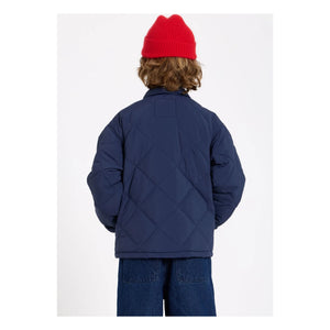 Smallable Kid - Sonny Quilted Jacket | Navy Blue