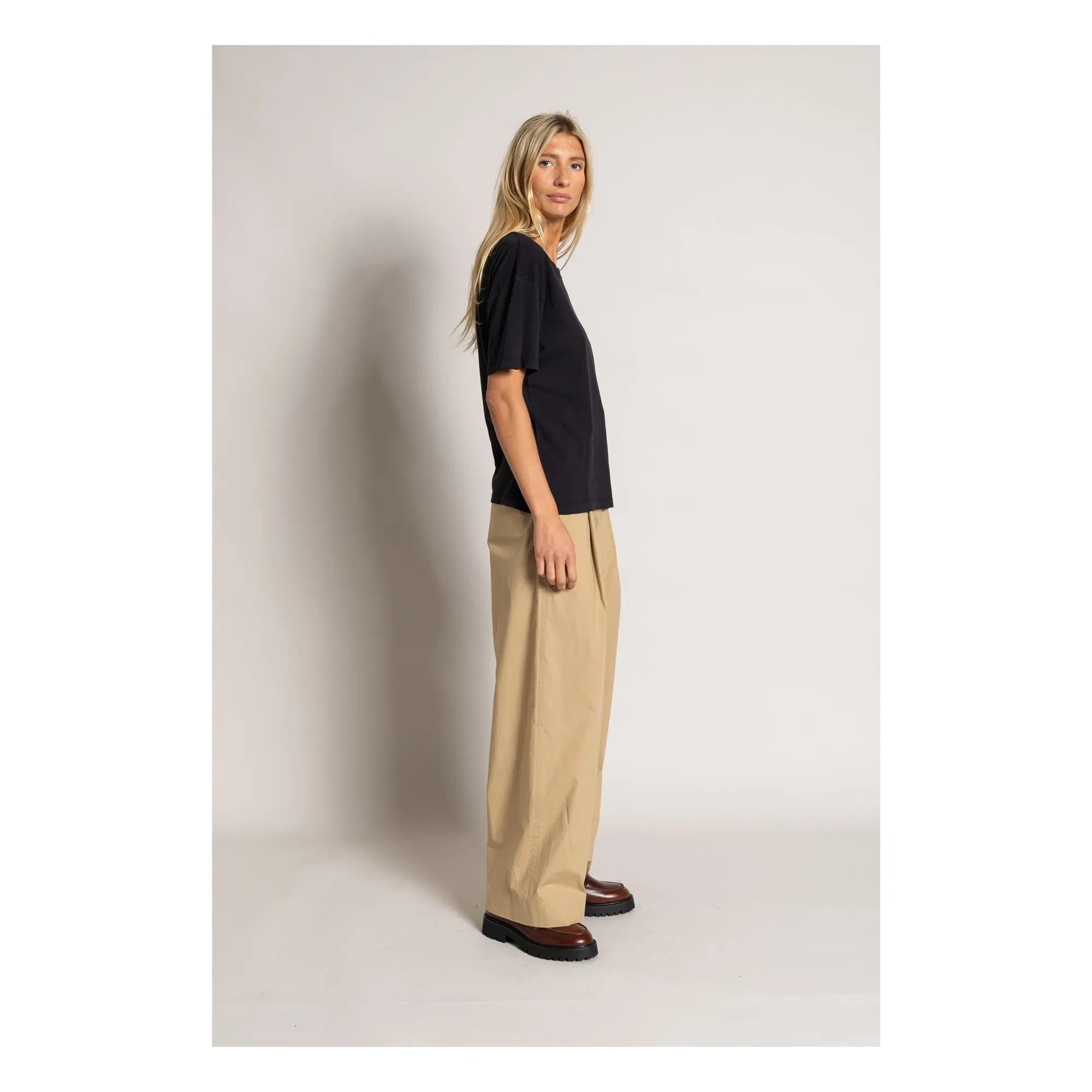 Smallable Woman - Hana Organic Cotton T-shirt | Black