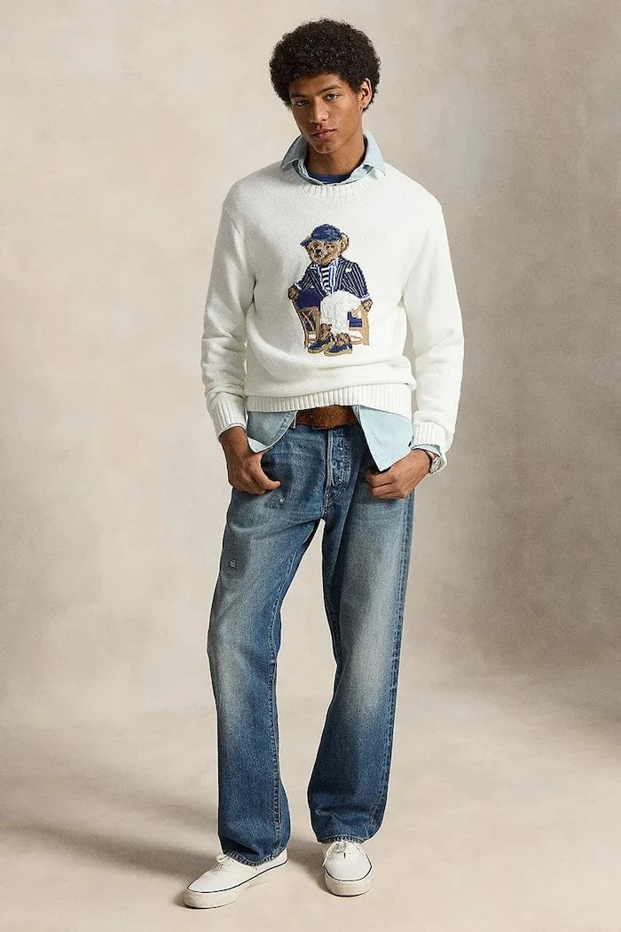 Polo Ralph Lauren erkek pamuklu kazak