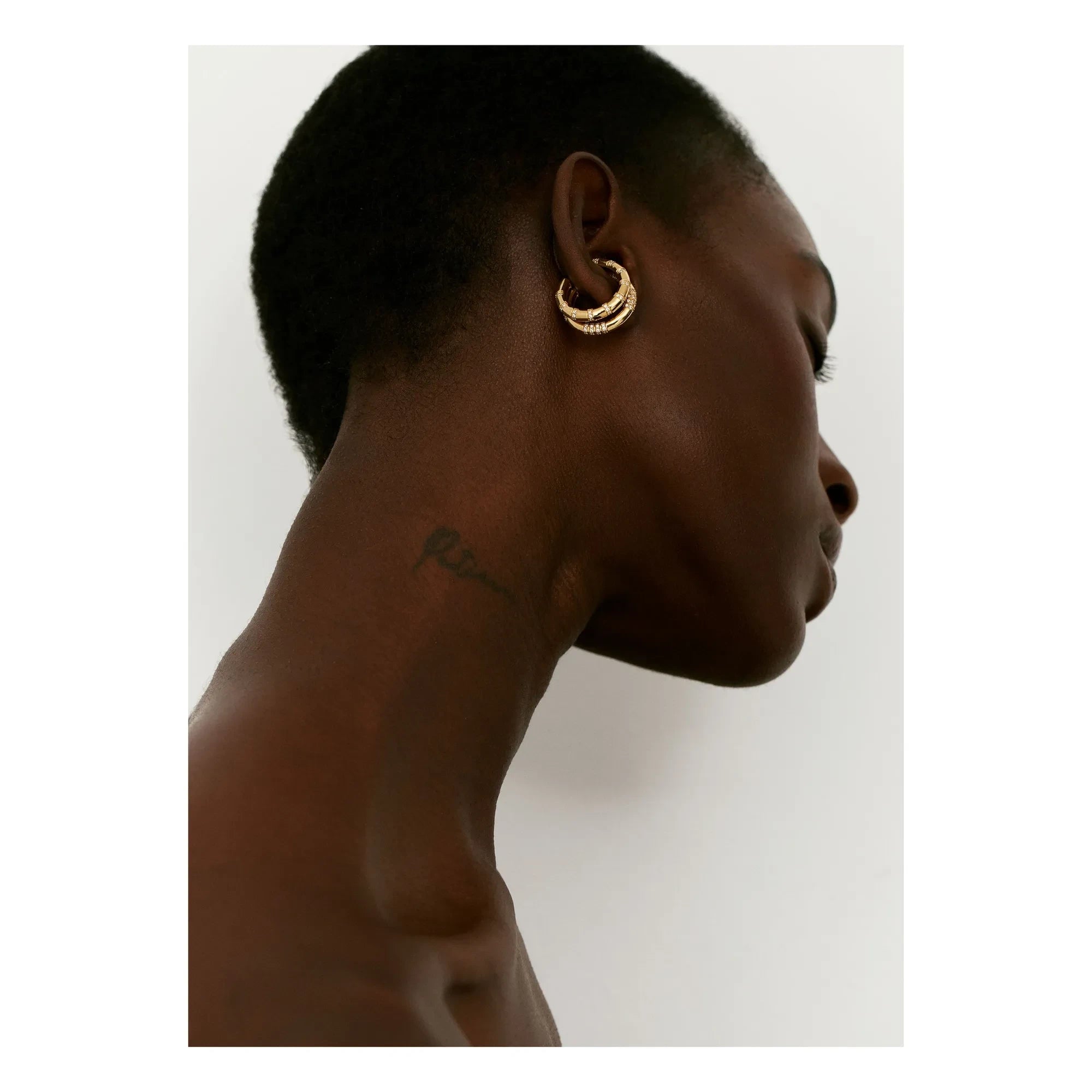 Sigal - Deca Earcuff | White