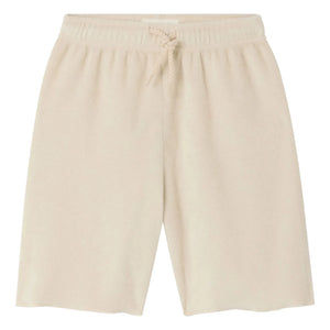 American Vintage - Fuxow Organic Cotton Jogger Shorts | Off-white