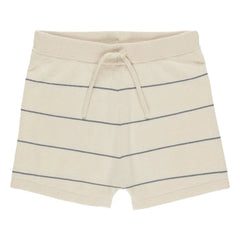 Rylee + Cru - Terry Striped Shorts | Ecru