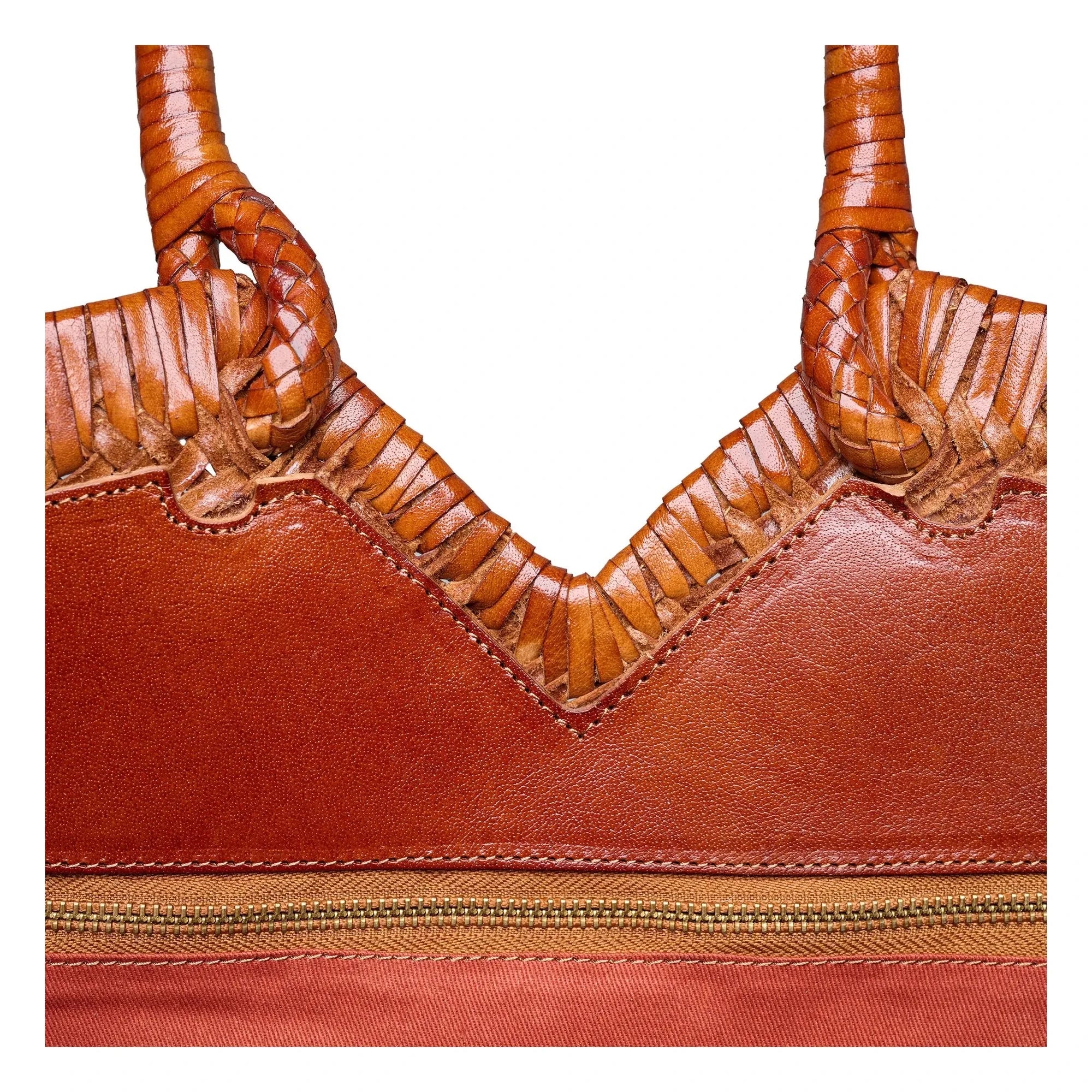 Vipera - Crudelia Leather Tote | Cognac