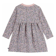 Petit Bateau - Çiçek Desenli Sweat Elbise | Pembe