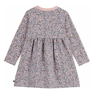 Petit Bateau - Çiçek Desenli Sweat Elbise | Pembe