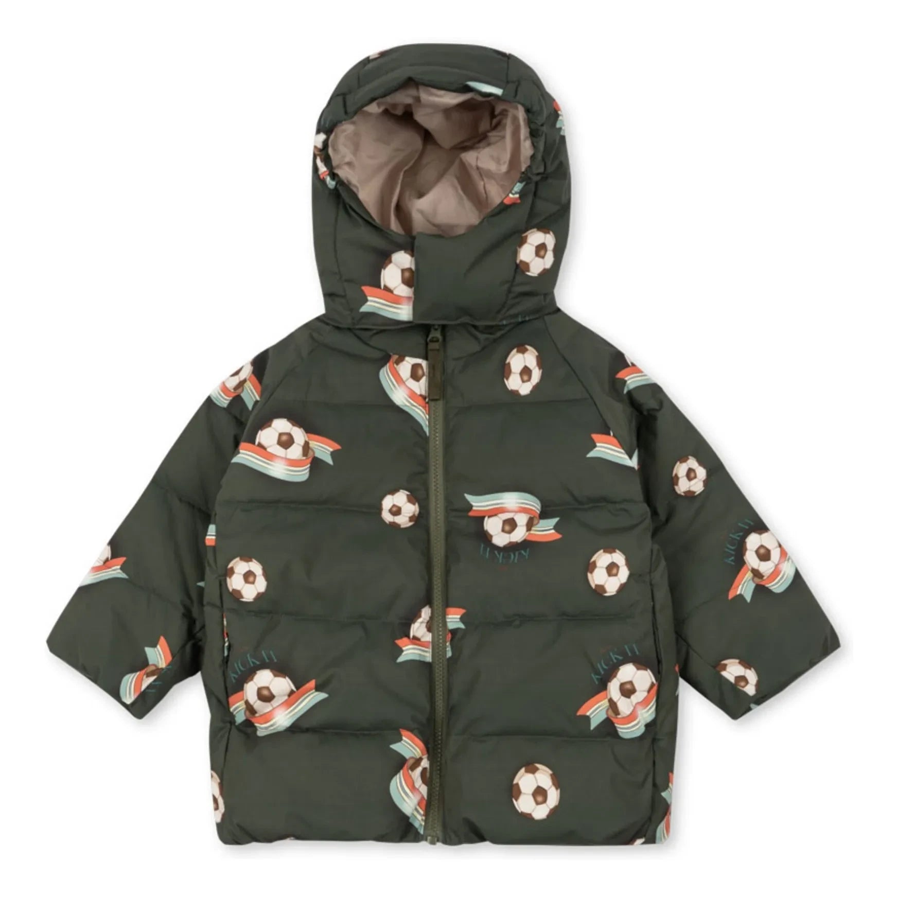 Konges Sløjd - Nuka Recycled Fiber Puffer Coat | Green