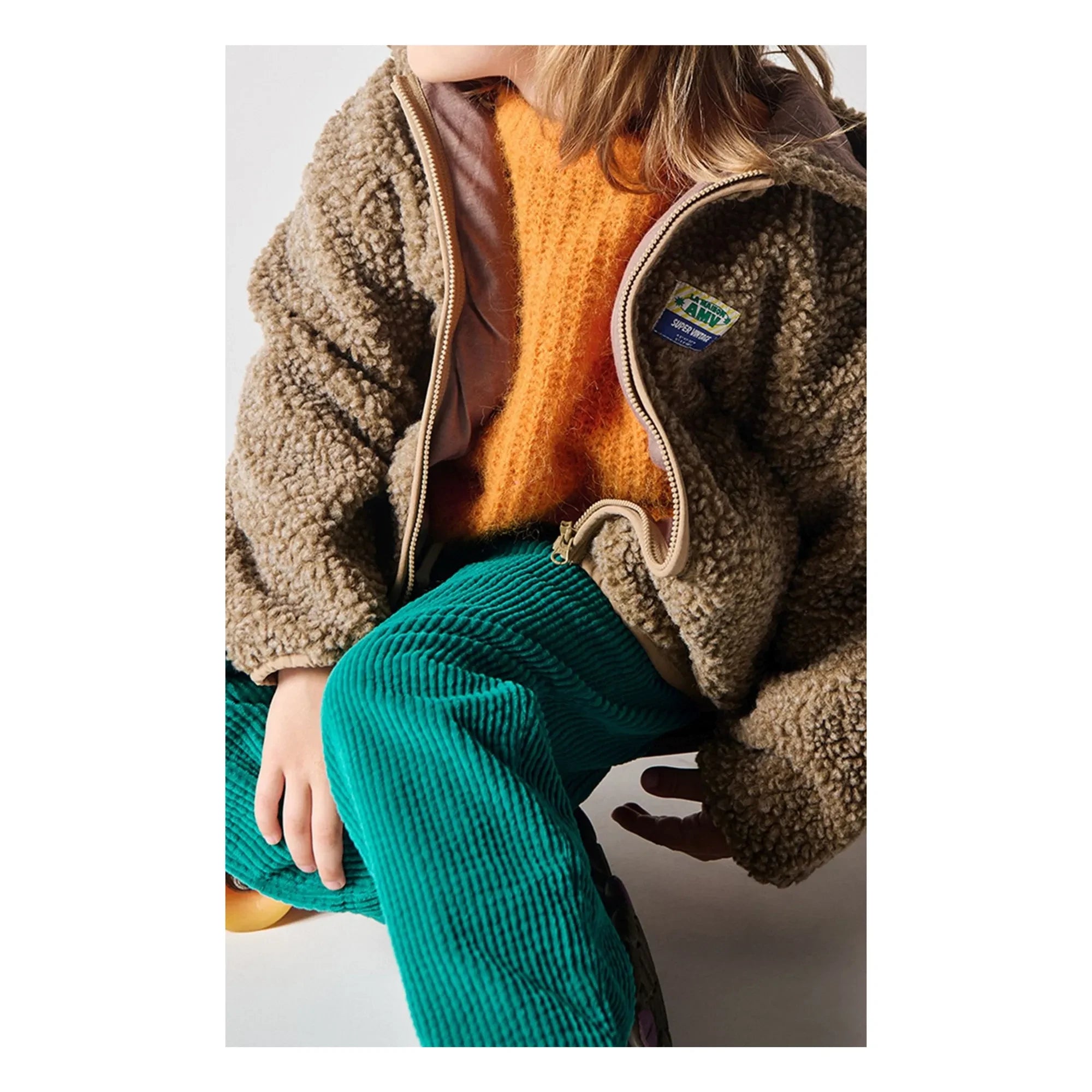 American Vintage - Hoktown Sherpa Hoodie | Brown