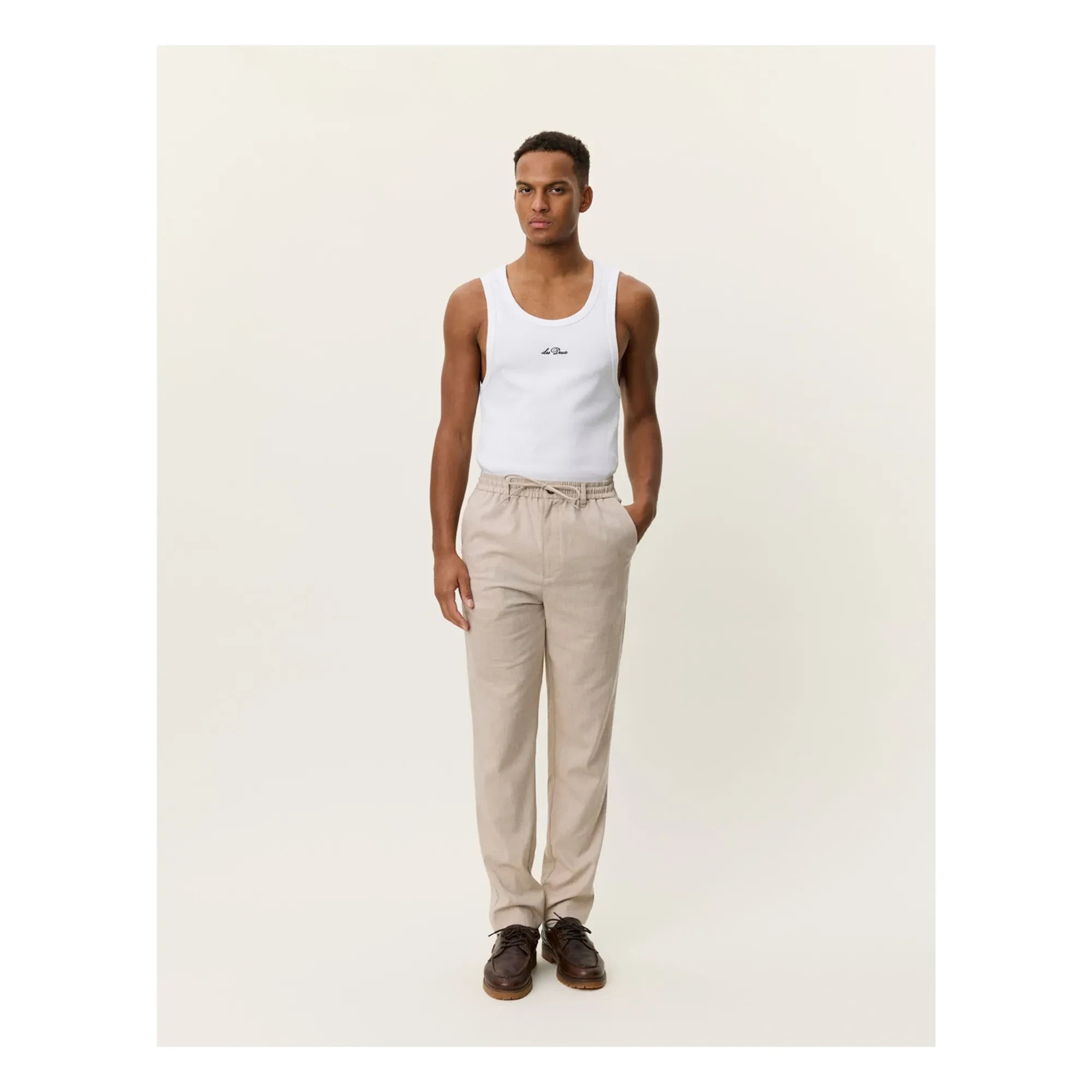 Les Deux - Como Tapered Pantolon | Bej