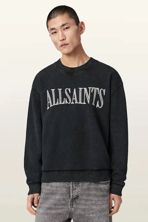 AllSaints erkek pamuklu sweatshirt DASH