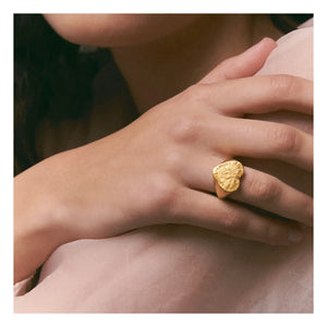 Alhaja - Cupido Ring | Gold