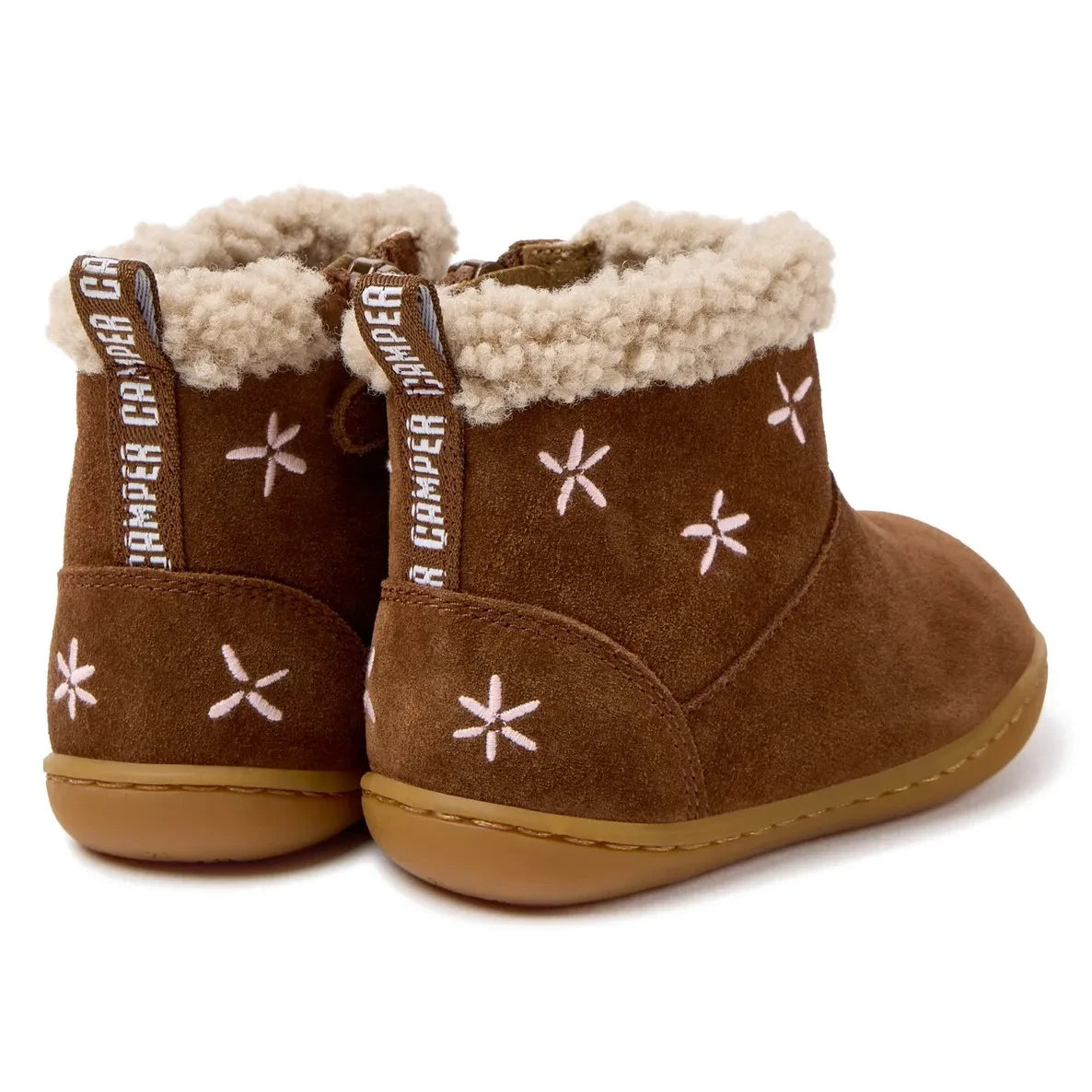 Camper - Little Flower United Padded Boots | Brown