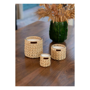 Côté Bougie - Raphia Zina Candle - Eastern Breeze