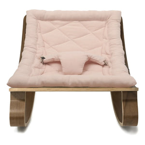 Charlie Crane - Levo Walnut Baby Rocking Chair | Nude